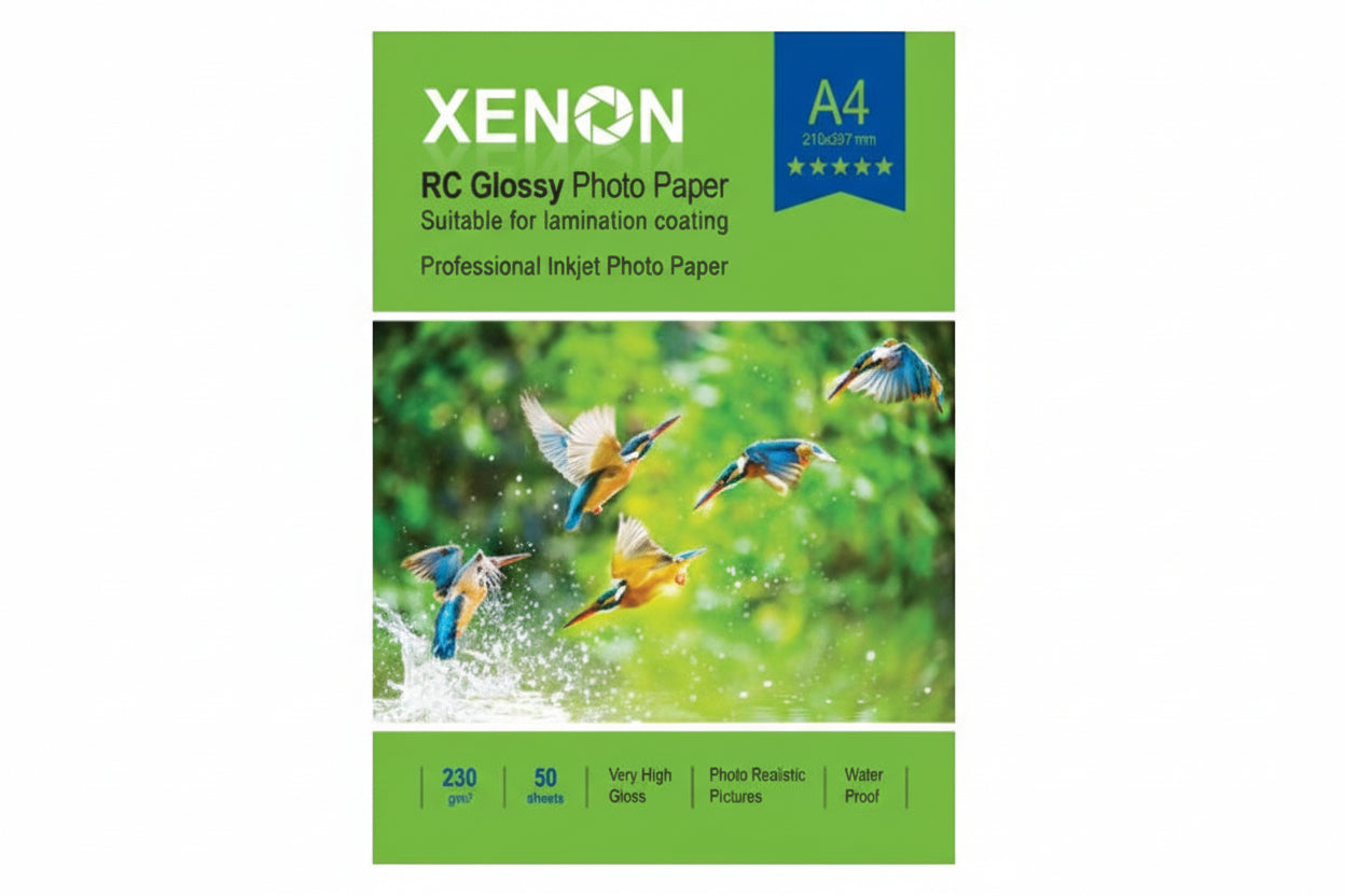 נייר RC פוטו גלוסי 230 גרם מקצועי